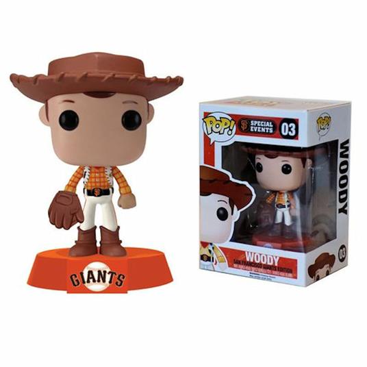 Pop Disney Toy Story Woody San Francisco Giants Special 03 Figure - 3