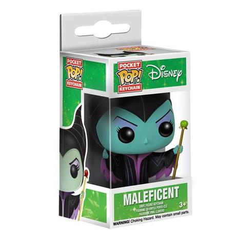 Funko POP! Disney. Portachiavi Malefica. Maleficent. D