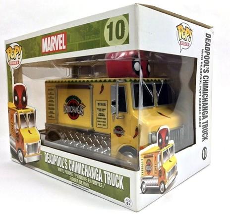 Funko POP Rides! Marvel Deadpools Chimichanga Truck - 3