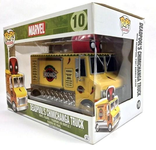 Funko POP Rides! Marvel Deadpools Chimichanga Truck - 3