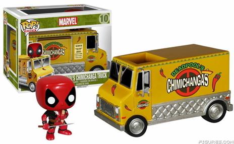 Funko POP Rides! Marvel Deadpools Chimichanga Truck - 4