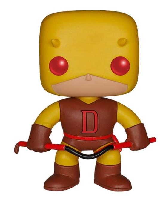 Funko POP! Marvel. Yellow Daredevil Bobble Head - 3
