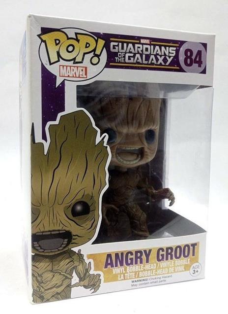 Funko POP! Marvel Guardians Of The Galaxy. Angry Groot - 3