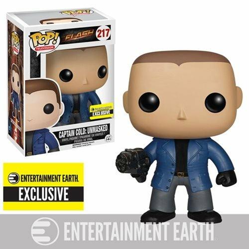 The Flash. Pop Vinyl 217 Captain Cold Unmasked
