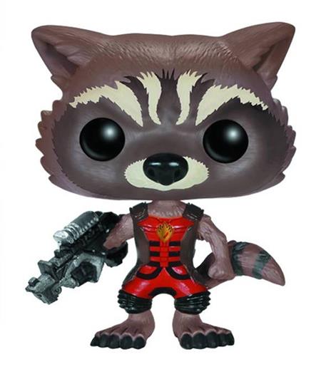 Guardians Of The Galaxy. Pop Vinyl 48 Rocket Raccoon Red Suit Var. - 3