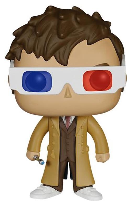 Funko POP! Doctor Who. 10th Doctor 3-D specs Version Vinyl Figure 10cm limited