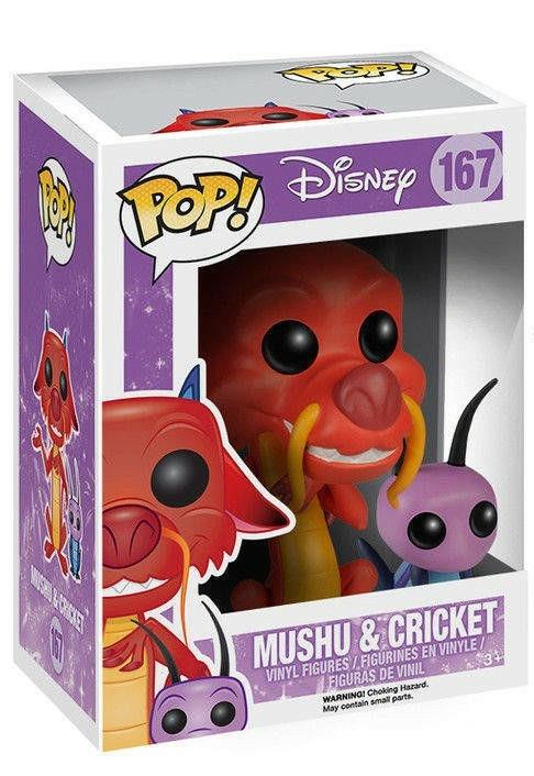 Funko POP! Vinyl: Disney: Mulan: Mushu & Cri-Kee - 3