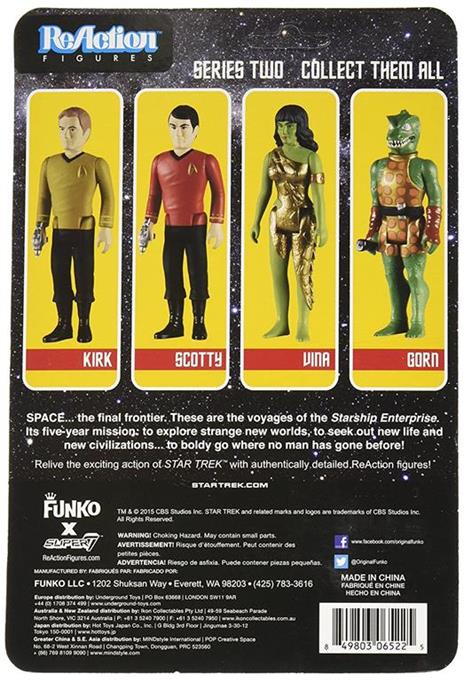 Funko ReAction Star Trek. Captain Kirk Phasing - 7