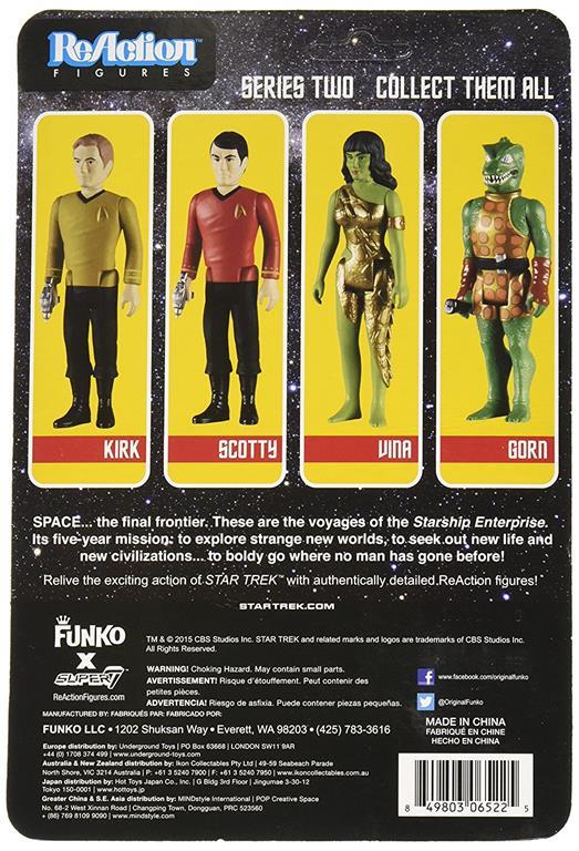 Funko ReAction Star Trek. Captain Kirk Phasing - 7