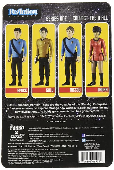 Funko ReAction Star Trek. Spock Phasing - 7