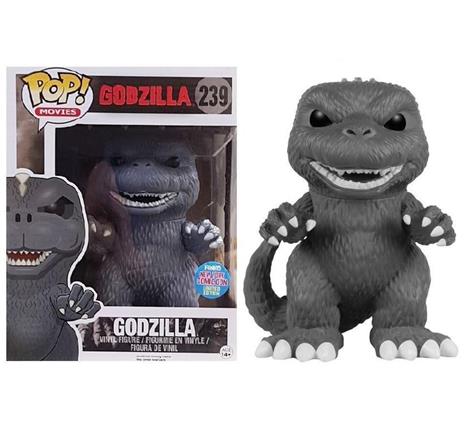 Funko Pop Culture Movie Godzilla Black & White Nycc Figure - 3