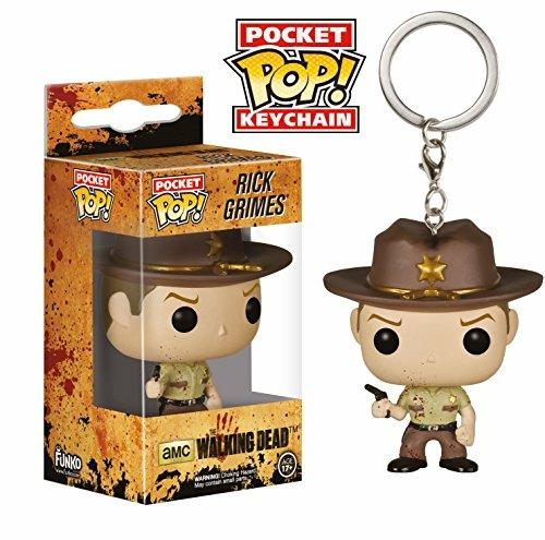 Funko Pocket POP! Keychain. Rick Grimes Blood Spatter. Vinyl Figure 4cm