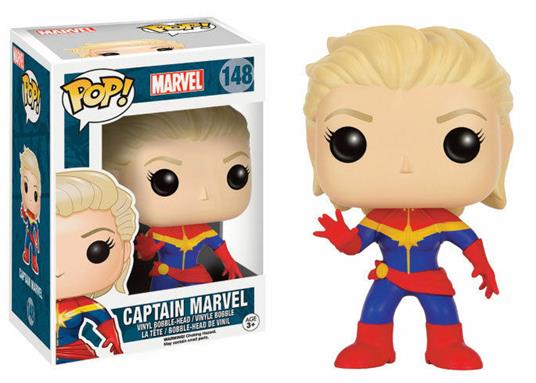 Funko POP! Marvel. Unmasked Captain Marvel. - 3