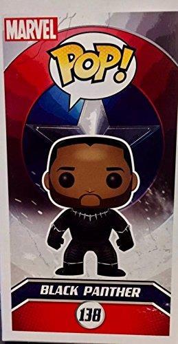 Funko POP! Marvel. Captain America 3. Civil War. Black Panther Unmasked. - 3