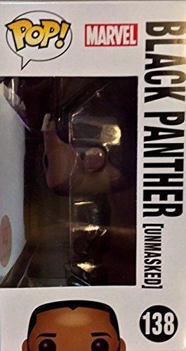 Funko POP! Marvel. Captain America 3. Civil War. Black Panther Unmasked. - 5