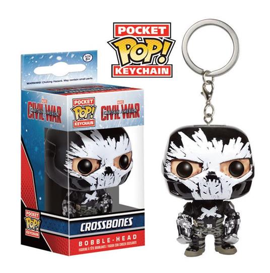 Funko Pocket POP! Keychain. Captain America III. Civil War. Crossbones.