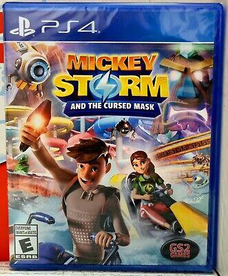 Mickey Storm And The Cursed Mask - Ps4 Avventura Platform