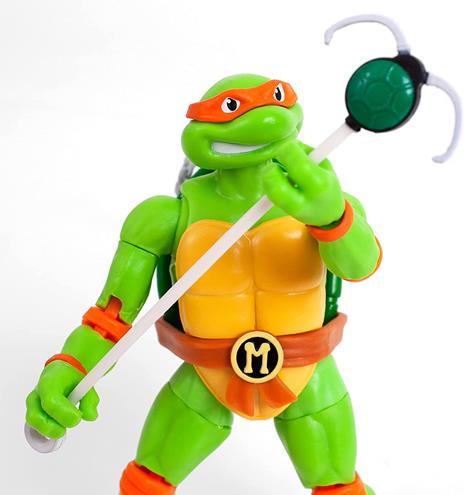 Tartarughe Ninja Bst Axn Action Figura Michelangelo 13 Cm The Loyal Subjects - 4