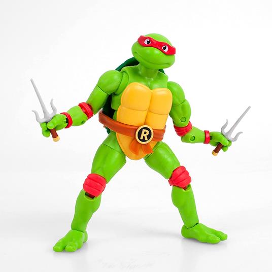 Tartarughe Ninja Bst Axn Action Figura Raphael 13 Cm The Loyal Subjects