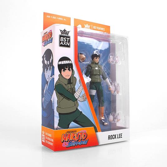 Naruto Bst Axn Action Figura Rock Lee 13 Cm The Loyal Subjects - 5