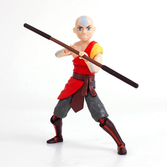 Avatar: The Last Airbender Bst Axn Action Figura Aang Monk 13 Cm The Loyal Subjects - 3