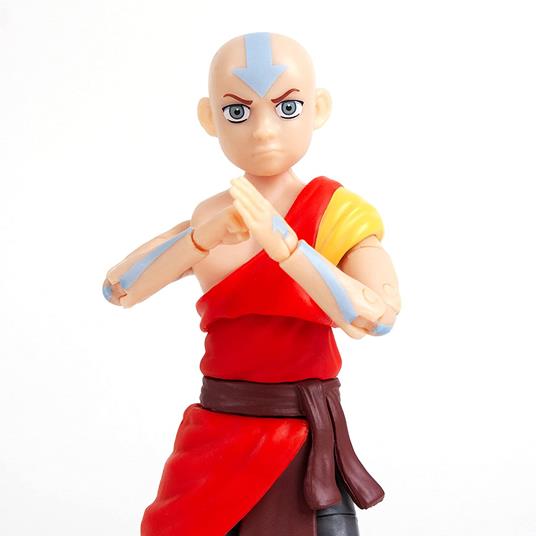 Avatar: The Last Airbender Bst Axn Action Figura Aang Monk 13 Cm The Loyal Subjects - 4