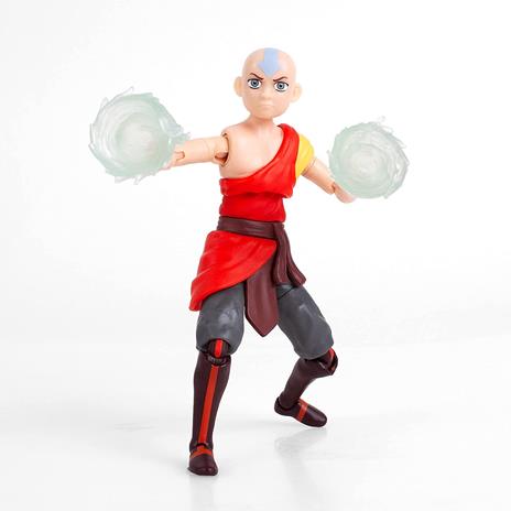 Avatar: The Last Airbender Bst Axn Action Figura Aang Monk 13 Cm The Loyal Subjects - 5