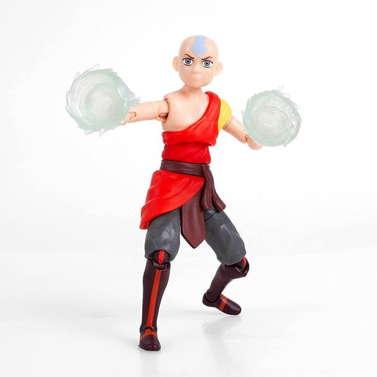 Avatar: The Last Airbender Bst Axn Action Figura Aang Monk 13 Cm The Loyal Subjects - 5