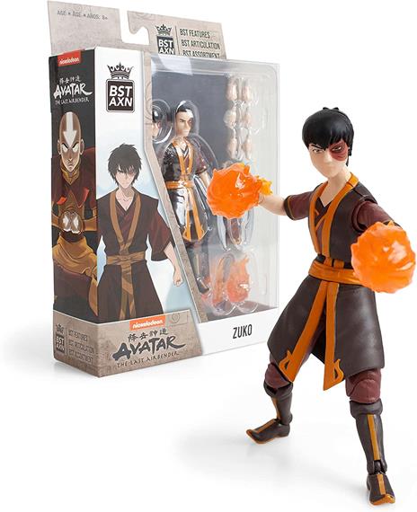 Avatar: The Last Airbender Bst Axn Action Figura Zuko 13 Cm The Loyal Subjects