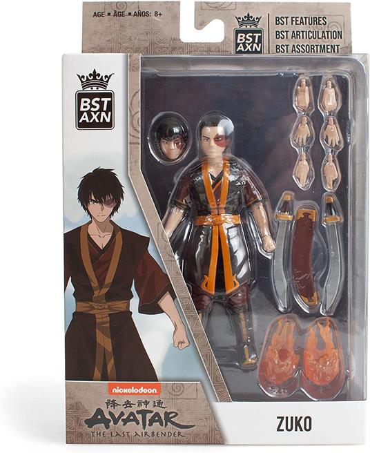 Avatar: The Last Airbender Bst Axn Action Figura Zuko 13 Cm The Loyal Subjects - 2