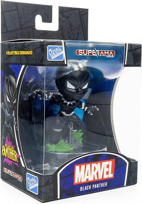 Marvel Superama Mini Diorama Black Panther 10 Cm The Loyal Subjects - 4