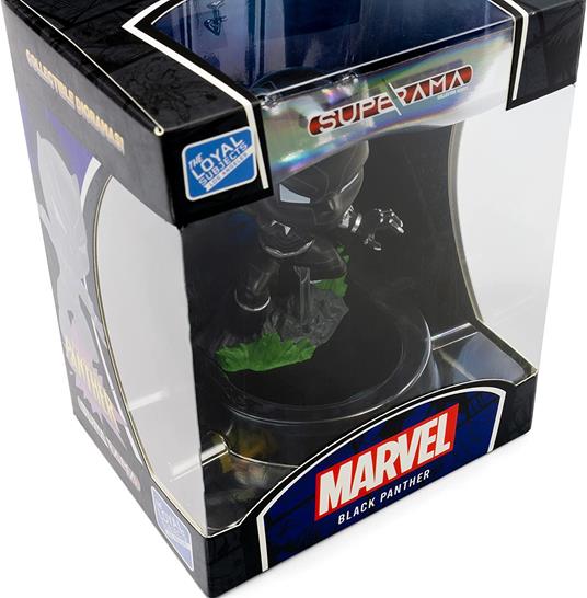 Marvel Superama Mini Diorama Black Panther 10 Cm The Loyal Subjects - 5