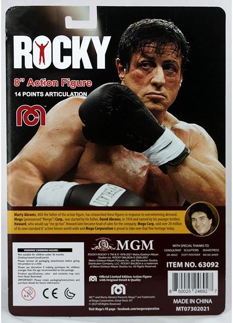 Rocky Action Figure New Rocky Balboa in Sweatsuit 20 cm - 2