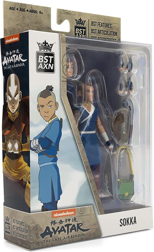 Avatar: The Last Airbender Bst Axn Action Figura Sokka 13 Cm The Loyal Subjects - 5
