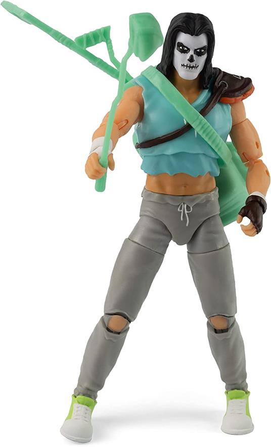 Tartarughe Ninja Bst Axn Action Figura Casey Jones Skull Face 13 Cm The Loyal Subjects - 3
