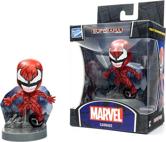 Marvel Superama Mini Diorama Carnage 10 Cm The Loyal Subjects - 4