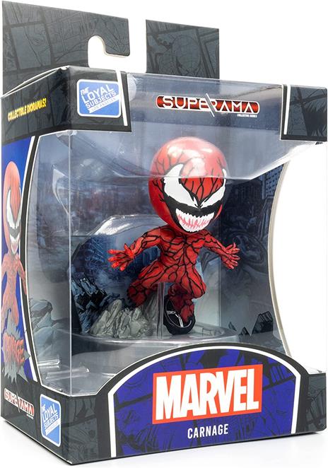 Marvel Superama Mini Diorama Carnage 10 Cm The Loyal Subjects - 5
