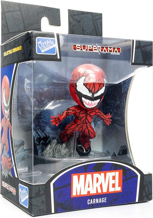 Marvel Superama Mini Diorama Carnage 10 Cm The Loyal Subjects - 5