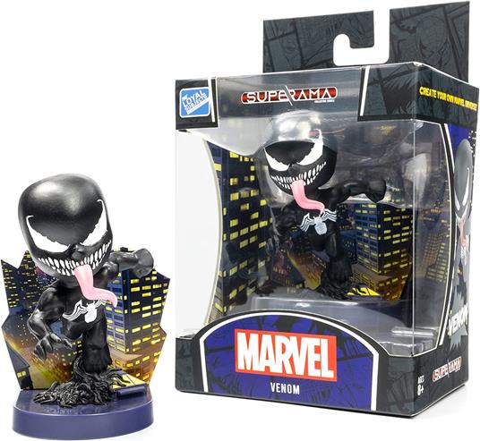 Marvel Superama Mini Diorama Venom 10 Cm The Loyal Subjects - 4