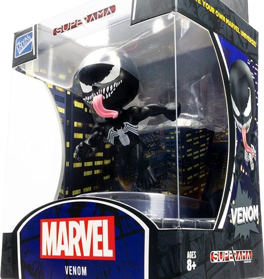 Marvel Superama Mini Diorama Venom 10 Cm The Loyal Subjects - 6