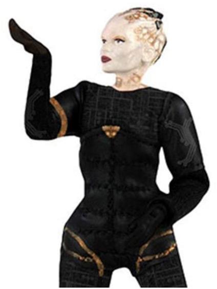 Mego Tv Sci Fi Star Trek Borg Queeen Vintage Action Figure New