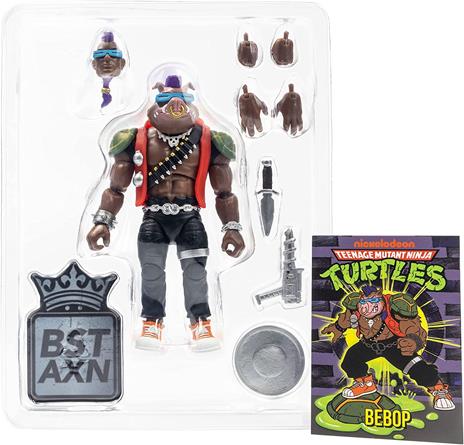 Tartarughe Ninja Bst Axn Action Figura Bebop (variant Colors) 13 Cm The Loyal Subjects - 6