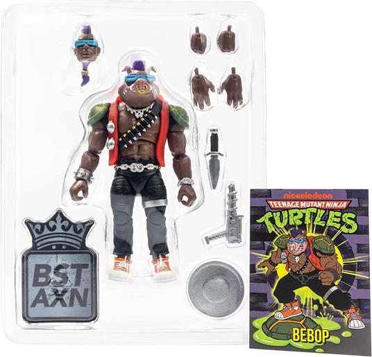 Tartarughe Ninja Bst Axn Action Figura Bebop (variant Colors) 13 Cm The Loyal Subjects - 6