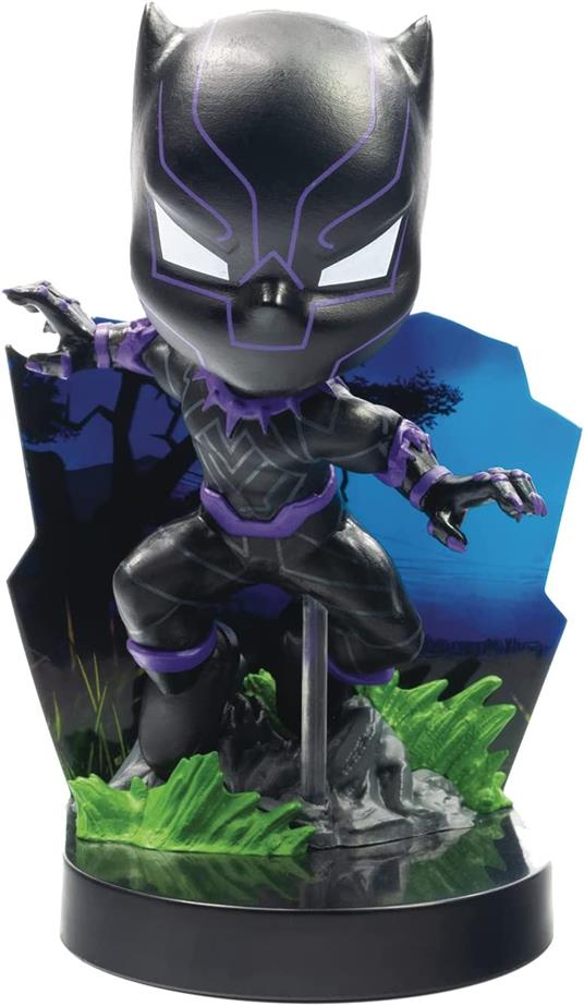 Marvel Superama Mini Diorama Black Panther (kinetic Energy) Sdcc Esclusiva 10 Cm The Loyal Subjects