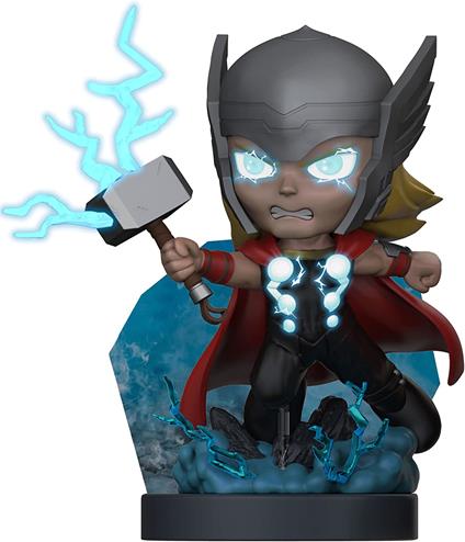 Marvel Superama Diorama Thor God Mode (black Light) Esclusiva 17 Cm The Loyal Subjects
