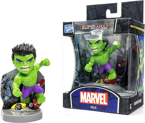 Marvel Superama Mini Diorama Hulk 10 Cm The Loyal Subjects - 4
