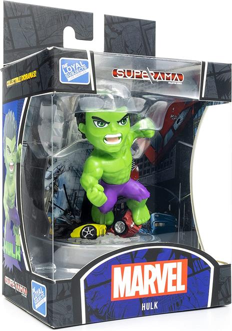 Marvel Superama Mini Diorama Hulk 10 Cm The Loyal Subjects - 5