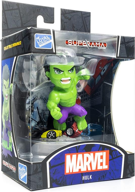Marvel Superama Mini Diorama Hulk 10 Cm The Loyal Subjects - 5