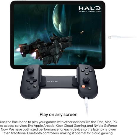 Backbone One 2nd Generation Classic Lightning Game Controller per Iphone Lightning - 5