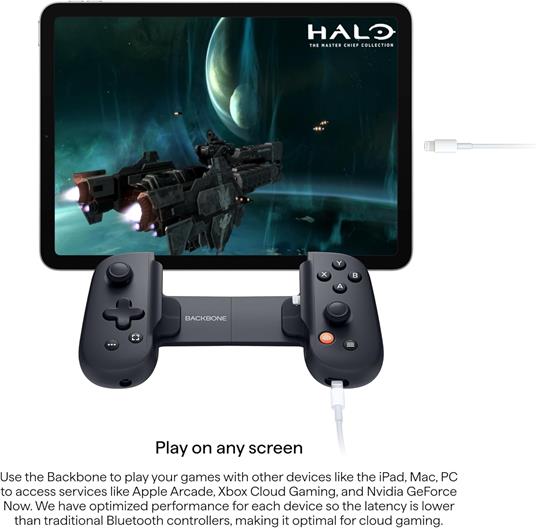 Backbone One 2nd Generation Classic Lightning Game Controller per Iphone Lightning - 5